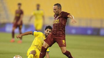 Santi Cazorla disputa sus primeros minutos de la temporada con el Al-Sadd.