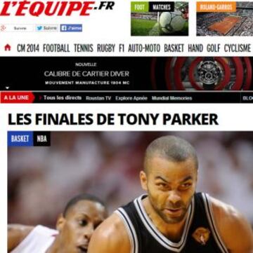 Portadas de la prensa extranjera