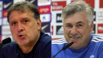 Martino y Ancelotti, invictos en Clásicos