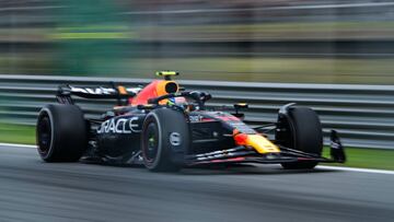 Checo Pérez explica su accidente en las prácticas del GP de Italia