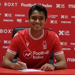 Marcelo Saraiva, el guatemalteco en la Sub-23 de Nottingham Forest