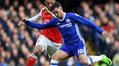 We took it easy on battered Arsenal - Eden Hazard