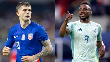 Christian Pulisic y Julián Quiñones con su selección nacional.