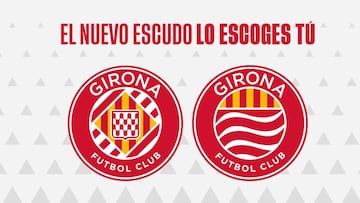 El club presenta las opciones de escudo: "modernos" y sin corona