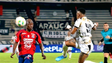 Medellín y Llaneros empatan en Bello Horizonte en intenso partido