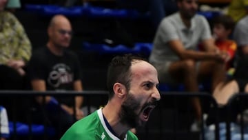 Leo Maciel, portero del Bidasoa.