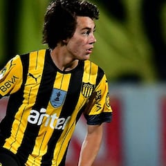 Facundo Pellistri, la joven promesa charrúa que entrena Forlán