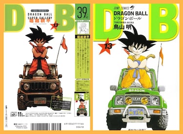 Dragon Ball portadas dibujadas por otros mangakas