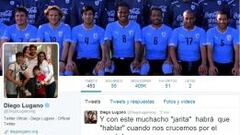 La amenaza de Diego Lugano a Gonzalo Jara a través de Twitter