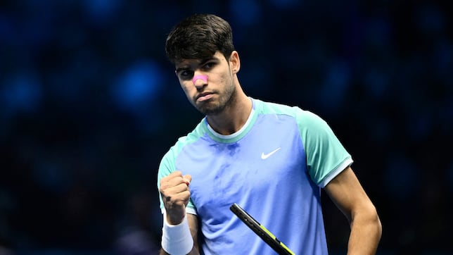 Resumen del Alcaraz - Rublev: resultado y ganador en las ATP Finals 2024