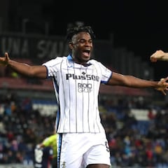 Atalanta celebra el inicio de temporada de Duván Zapata
