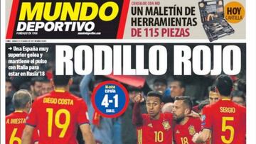 Prensa de Barcelona: La Roja y Coutinho, protagonistas