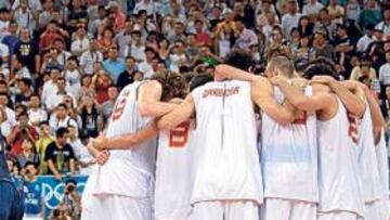 <b>EL DUELO MÁS ESPERADO. </b>Las selecciones de Estados Unidos y España son las más temidas. En la imagen, en la final de Pekín 2008.