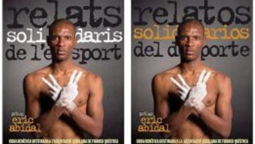 La portada del libro Relatos Solidarios, con pr&oacute;logo de Abidal.