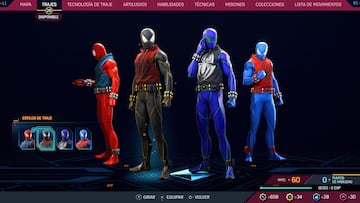 Trajes de Marvel's Spider-Man 2