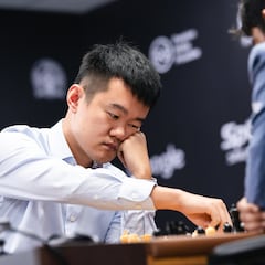 Ding Liren amenaza en la segunda partida, pero no concreta