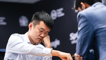 Ding Liren amenaza en la segunda partida, pero no concreta