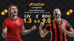 Liverpool vs. Bournemouth: horario, dónde ver, pronósticos y estadísticas