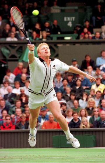 Boris Becker a finales de los noventa.