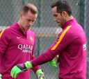 El amor y 'odio' entre Claudio Bravo y Ter Stegen en Barcelona