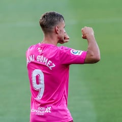 Dani Gómez, duda para el partido del sábado en Almería