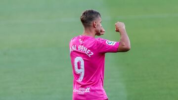 Dani Gómez, duda para el partido del sábado en Almería