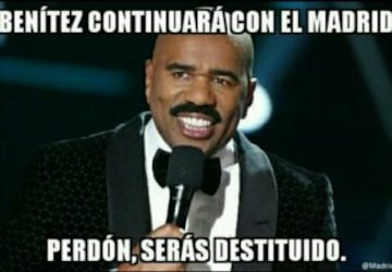 Los memes sobre la destitución de Rafa Benítez