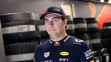 Checo Pérez, incómodo con el RB19 en el GP de España