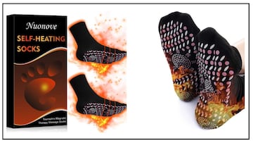 Protege tus pies del frío con estos calcetines térmicos y con función masaje