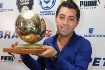 BALÓN DE ORO: En 2012 fue elegido por la ANFP como el mejor futbolista del medio chileno. 