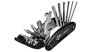 El kit de herramientas de bicicleta ideal para reparaciones de emergencia