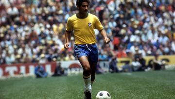 Mítico atacante brasileño, integrante del legendario equipo de México 70. También destacó en los Mundiales de Alemania 74 y Argentina 78.