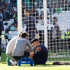 Rui Silva, baja ante el Barça