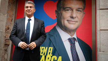 Laporta busca en Málaga 'ADN del Barça'