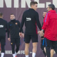 Valverde: "Griezmann es un gran jugador, ya veremos el futuro"