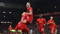 Liverpool vs Manchester City en vivo online: jornada 19 de la Premier League 2016/17