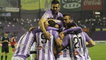 11/12/16 PARTIDO SEGUNDA DIVISION 
 REAL VALLADOLID - MIRANDES
 GOL 1-0 ARNAIZ ALEGRIA 