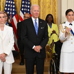 Megan Rapinoe muestra su apoyo a Brittney Griner desde la Casa Blanca