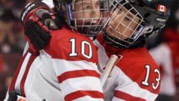 Las canadienses, récord olímpico