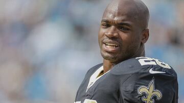 Adrian Peterson deja los Saints y espera resucitar en los Cardinals