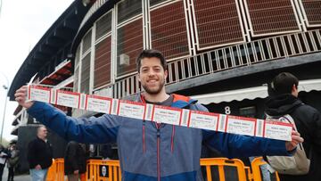 Los valencianistas comienzan a retirar sus entradas para la final