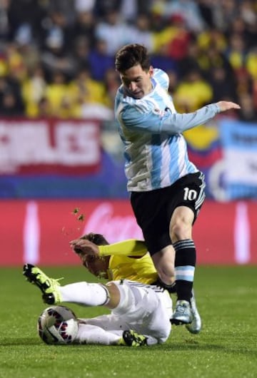 La final adelantada entre Argentina y Colombia en Copa América en cuartos de final 