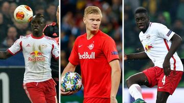 Sadio Man&eacute;, Haaland y Upamecano, tres de las joyas que el Red Bull Salzburg descubri&oacute; cuando eran desconocidos. 