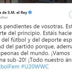 La casa real dio "ánimo" a la Selección española Sub-20