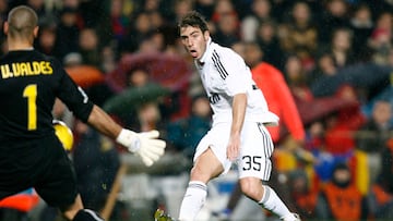 Miguel Palanca, durante aquel Barcelona-Real Madrid en la 2008-09.