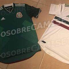 Filtran las posibles camisetas de México para la Confederaciones
