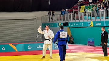 Un canadiense le gana el oro a un chileno en Santiago 2023 y esto ocurre después: ¡para aplaudir!