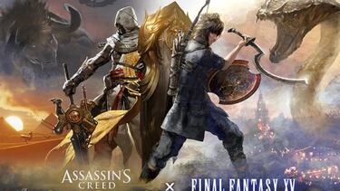 Anunciada una colaboración entre FFXV y Assassin's Creed Origins