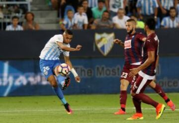 19 años. Brilló en pretemporada a base de goles y aprovecha cada minuto con el Málaga. Además, jugó la Copa de África con Marruecos y allí también vio puerta. Aire fresco en el ataque para la nueva era Míchel.