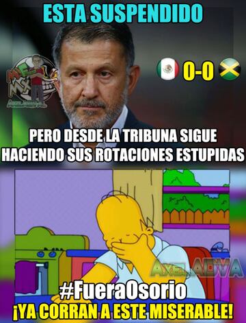 Los memes no perdonan el empate de México frente a Jamaica